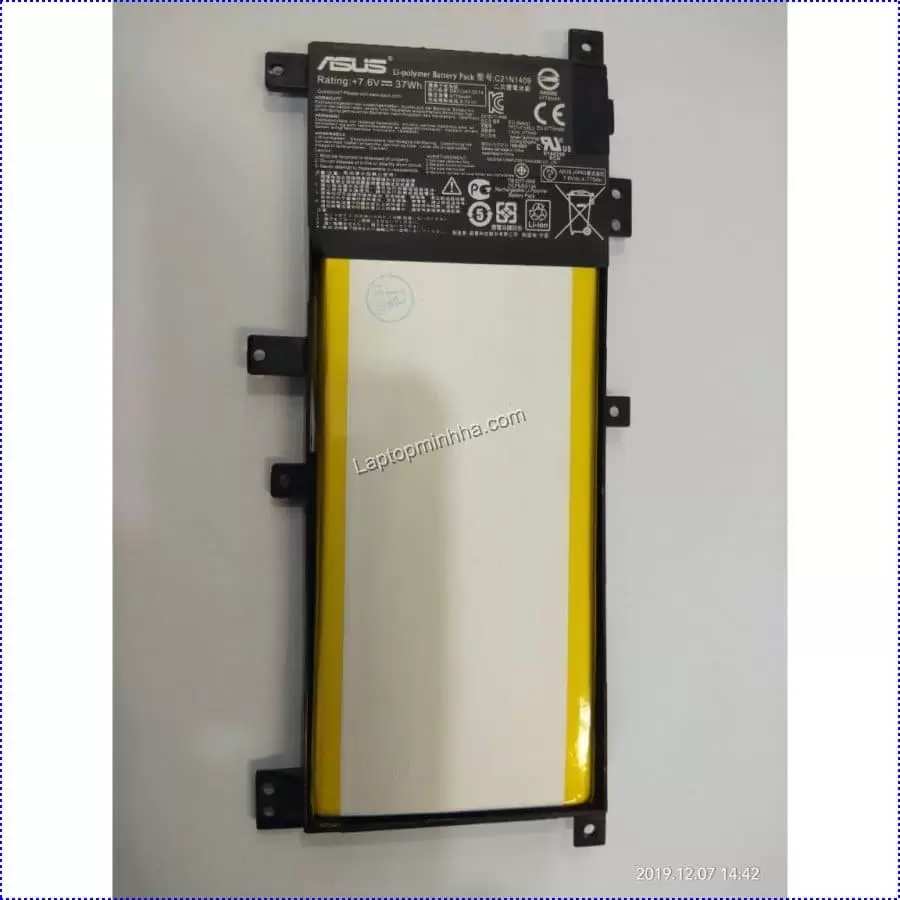  ảnh phóng to thứ   3 của   Pin Asus K455LN